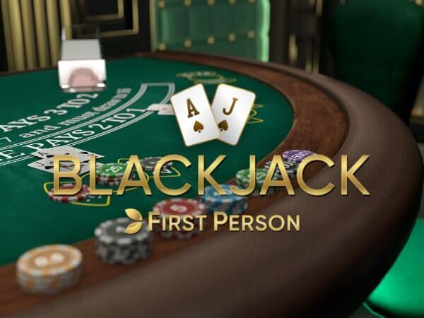 First Person Blackjack – gra w kasynie na żywo emberBet (Evolution)